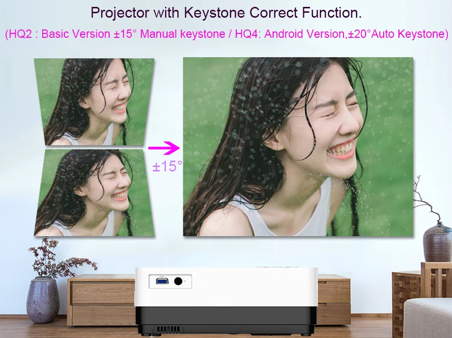 Smartldea Real 720P светодиодный HD проектор Android 6,0 WiFi опция, портативный lcd Proyector Bluetooth цифровой 3D домашний мультимедийный проектор