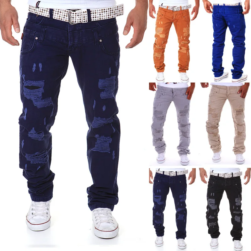 

Spring and Summer of 2019 Hot Selling New Korean Version of Slim-waisted Men's Personal Fashion Pants