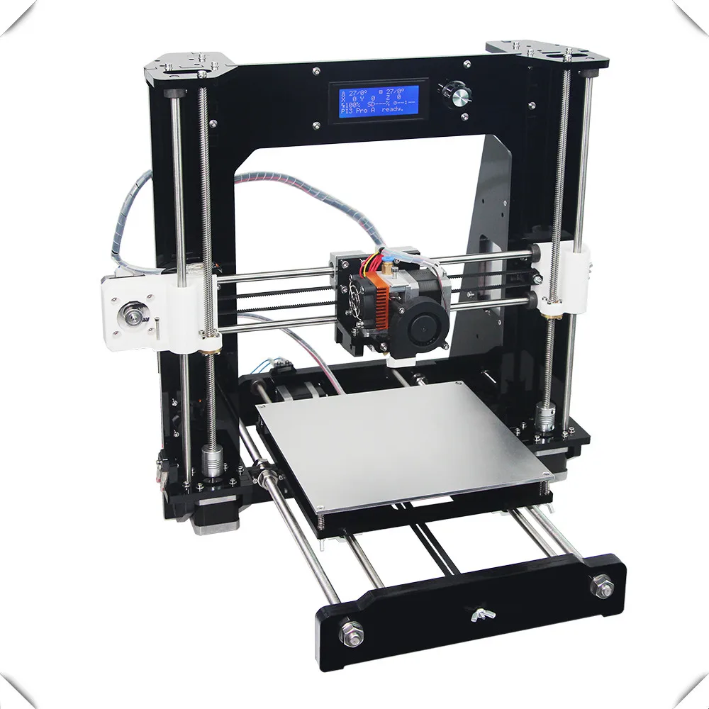 2017 новые Дизайн Промышленные акриловые i3 3D принтеры Поддержка Вход USB SD карты