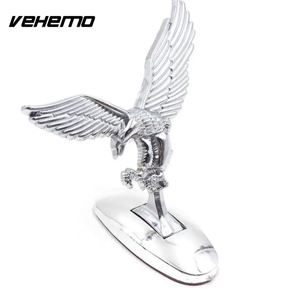 Vehemo 3D Летающий орел металлические автомобильные наклейки эмблемы крышка
