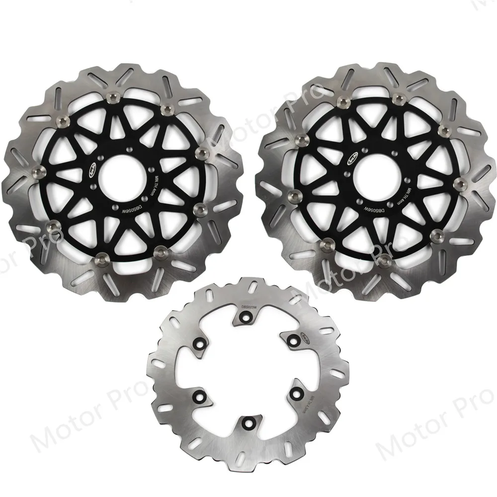 For Ducati GT 1000 2006 - 2010 Front Rear Brake Disc Disk Rotor Kit Motorcycle Accessories 2007 2008 2009 Touring 09 ST3 Sport | Автомобили