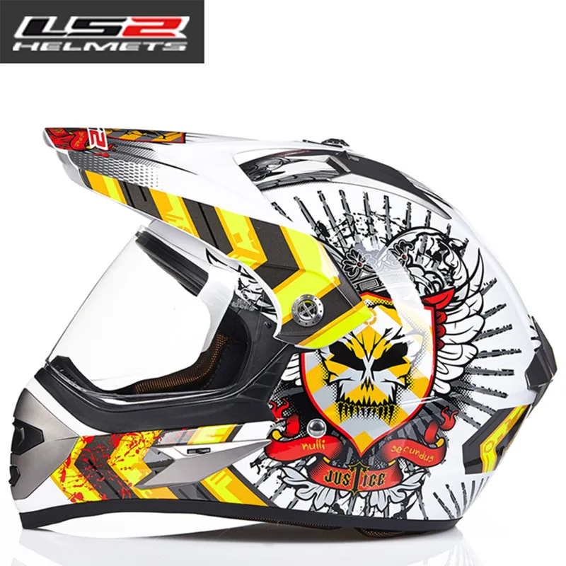 9 Новое поступление capacete casco LS2 moto cross шлемы профессиональные мужские внедорожные moto rcycle шлем грязный велосипед ралли гоночный Мото шлем - Цвет: 9