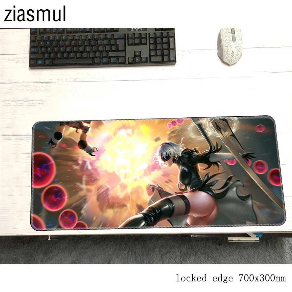 Игровой коврик для мыши 700x300x2 мм игровой компьютерный стол геймеров мультяшный |
