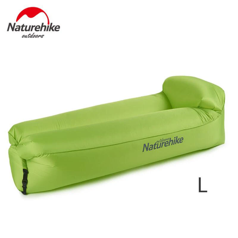 L Naturehike портативный надувной диван ленивый мешок Открытый Кемпинг Пляжный коврик шезлонг надувной диван складная надувная кровать NH18S030 - Цвет: L