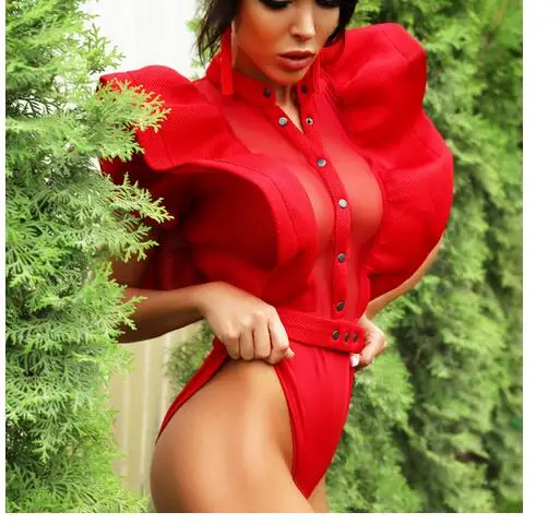 Комбинезон женский сетчатый короткий в стиле пэчворк 30 шт./лот |