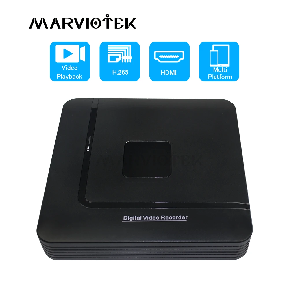 4CH CCTV DVR AHD 1080N 8CH Мини DVR для комплекта видеонаблюдения VGA HDMI система безопасности мини NVR для 1080P IP камера цифровой видеорегистратор Onvif PTZ AHD камера