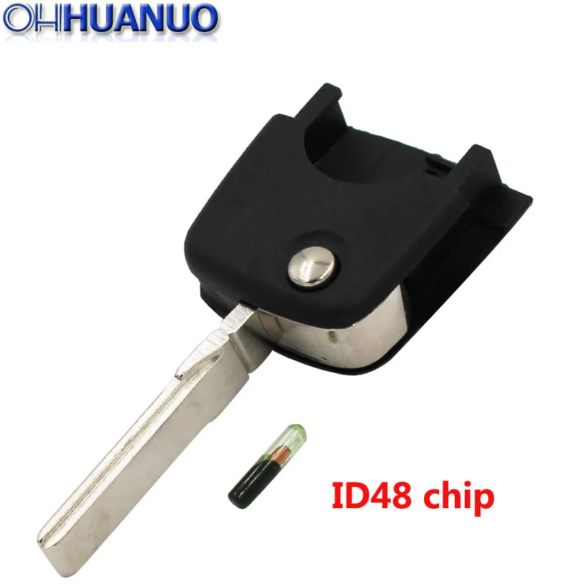 Замена кнопки 2/3 новая НЕОБРАБОТАННАЯ откидная дистанционная головка ключа для