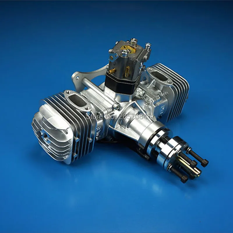 DLE60 60CC газовый двигатель для радиоуправляемого самолета фиксированная модель крыла однотактный двухтактный ветер холодный руки старт после удара
