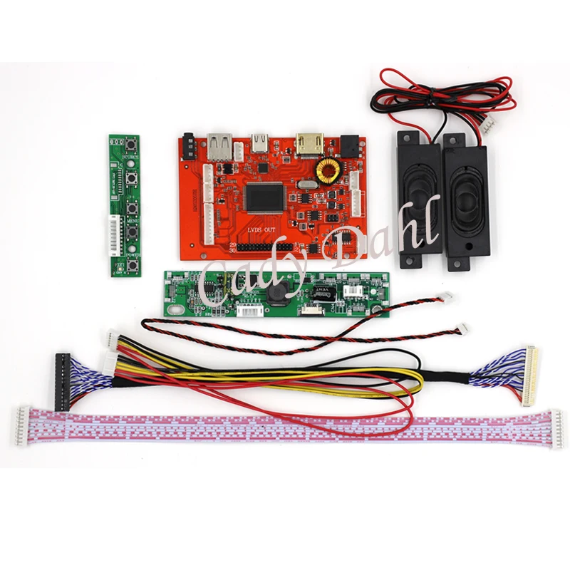 TYPE C USB HDMI AV наушники + 30P кабель LVDS динамик светодиодный панель контроллера