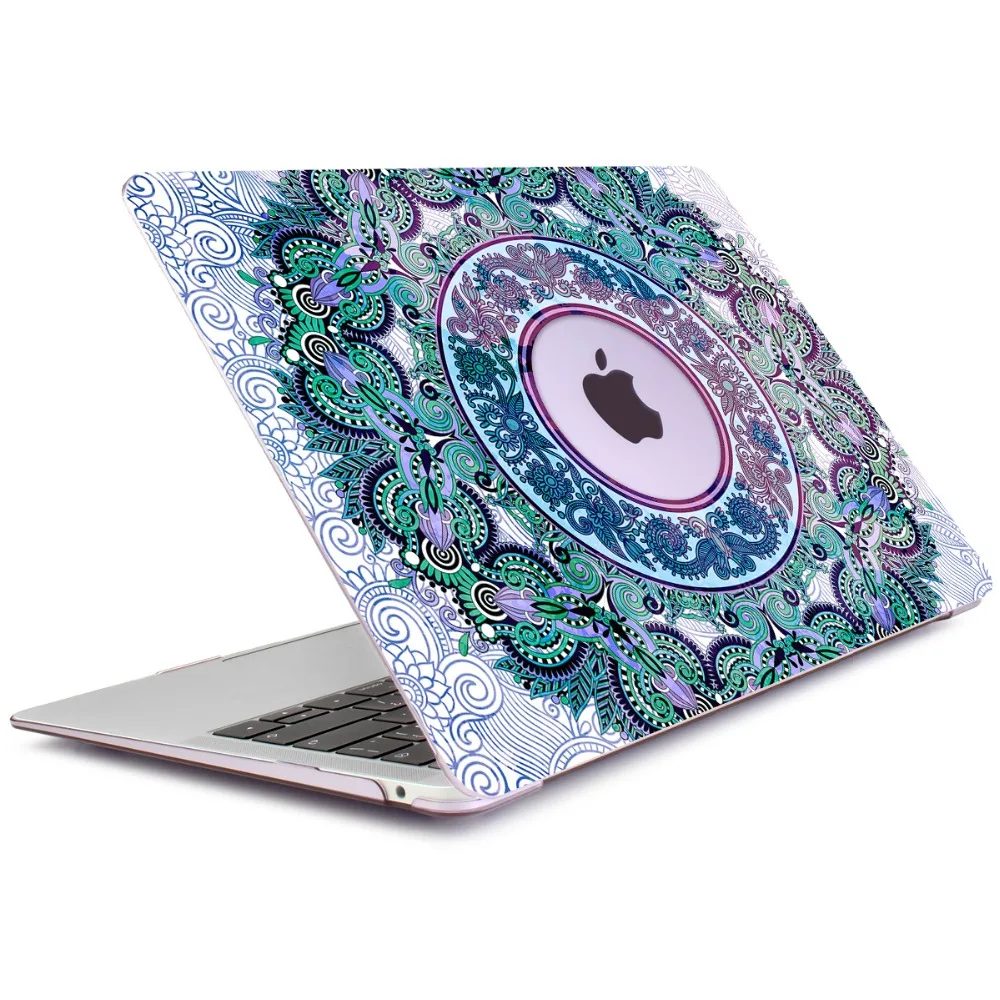 Crystal Case для Apple Macbook Air 13,3 11 Pro 13 12 15 ноутбук Retina печати Обложка Touch Bar крышка клавиатуры A1466 A1932