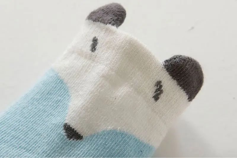 

Children Cotton Sock Cartoon Fox Cat Printed Anti-slip Knee Sock Baby Kids Socks