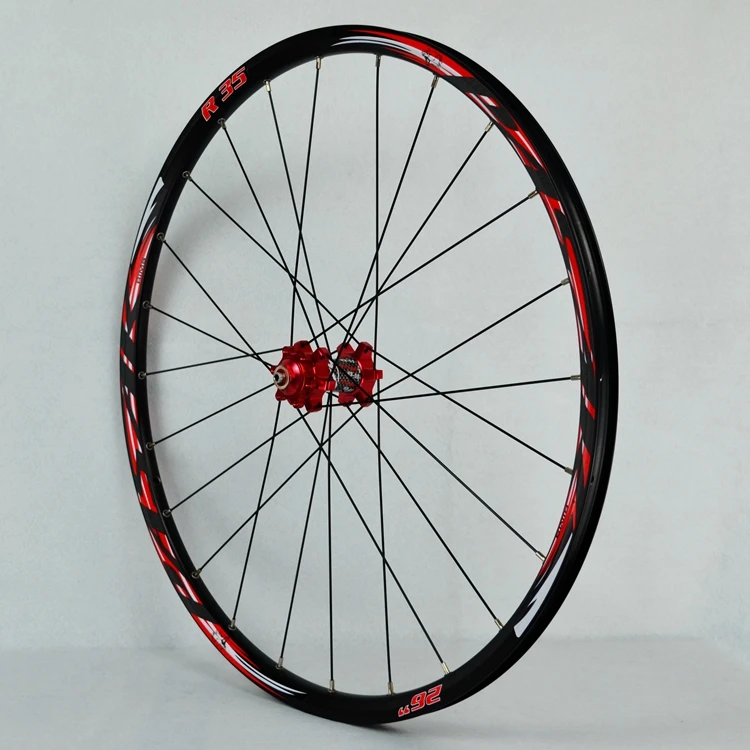 26 inch mountain bike mountain bike wheels 24 hours to draw the front 2 rear bearing hub Japan 4 super smooth 27.5 inch wheels