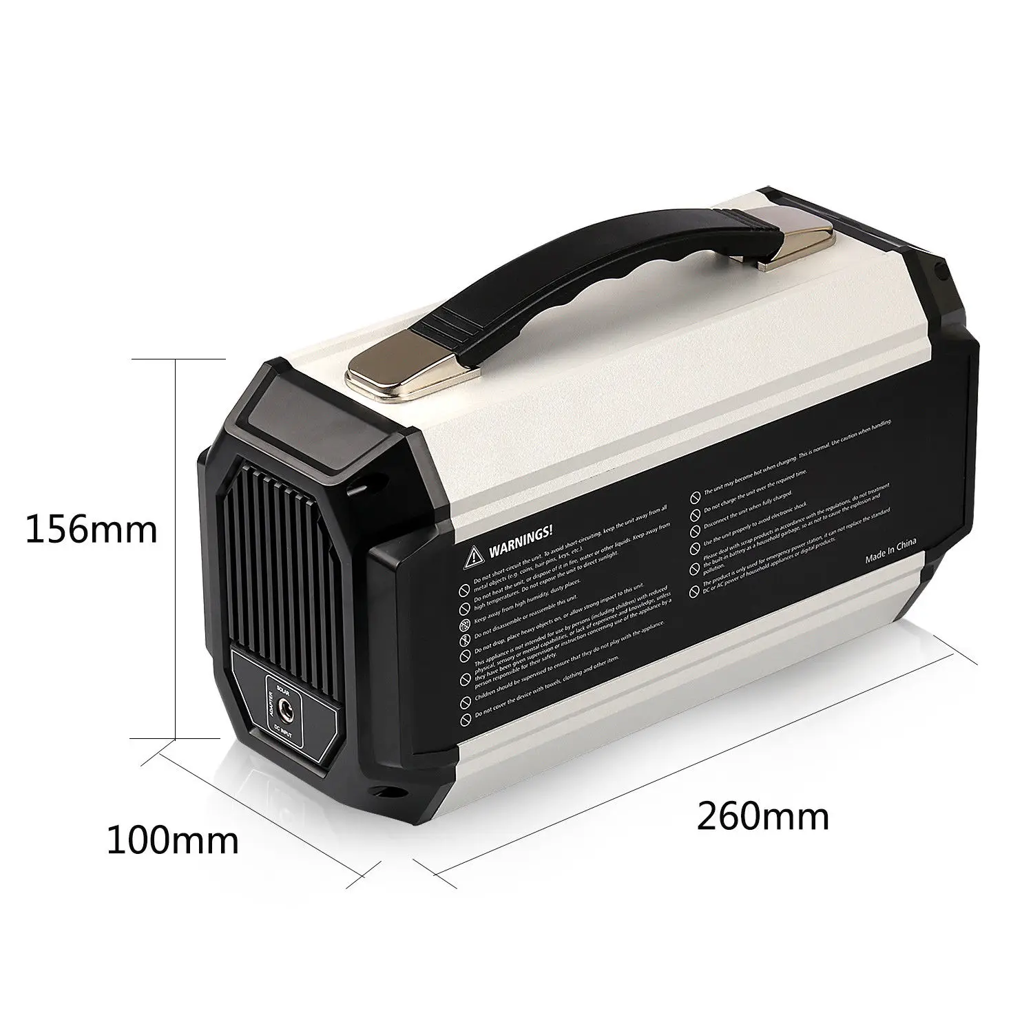 67500mah AC 110 V/220 V инвертор питания для бытовой техники портативный солнечный генератор электростанция с 12V 5V DC выходом