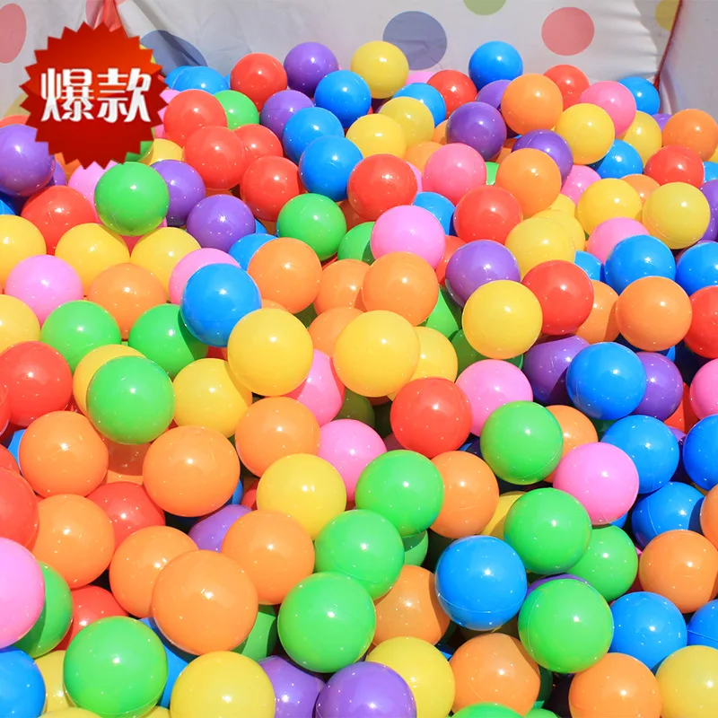 2017 забавные разноцветные мягкие пластиковые океанские шарики для плавания