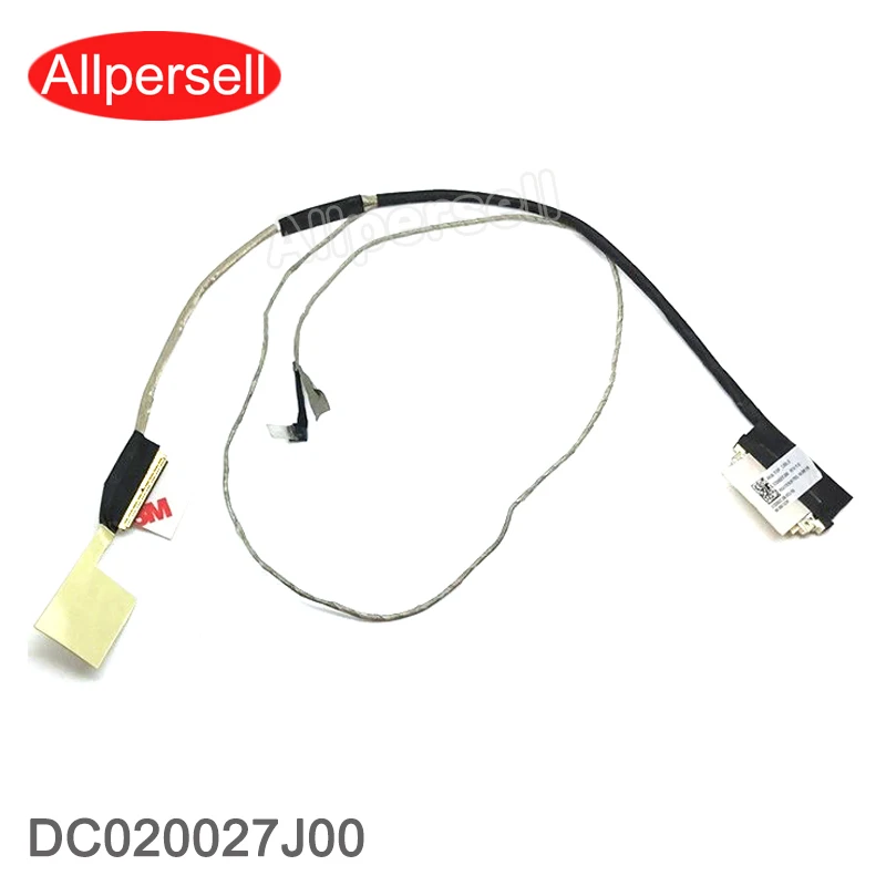 Новый ЖК видеокабель для HP Pavilion 15 A AC AF 250 G4 255 TOUCH кабель экрана ноутбука DC020027J00