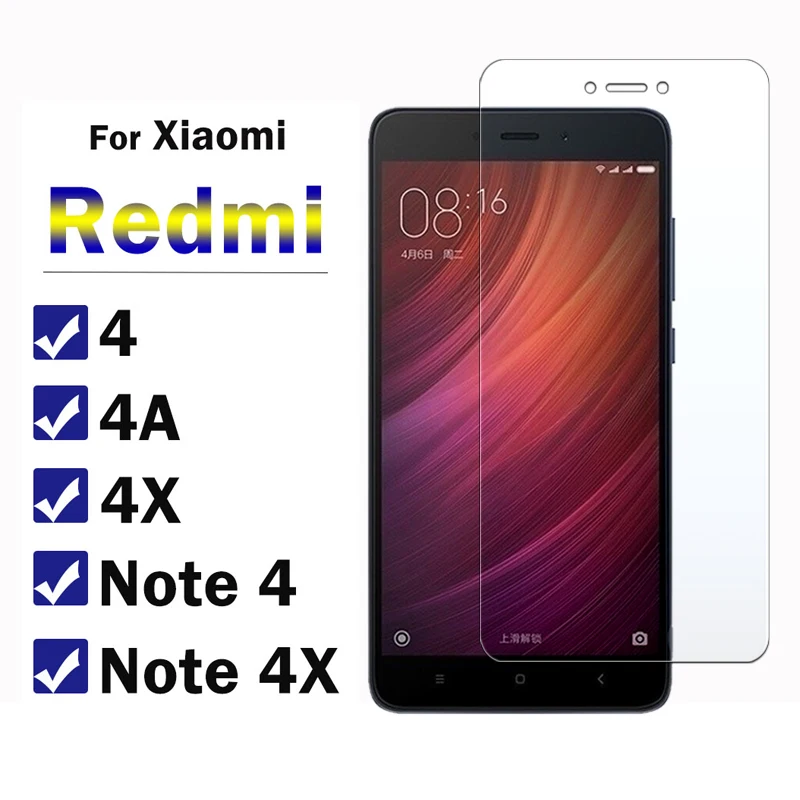 on ksiomi redmi 4x protective glass for xiaomi redmi 4a 4 a 4 x note 4x x 4 resmi x4 a4 tempered glas protection protect xaomix4