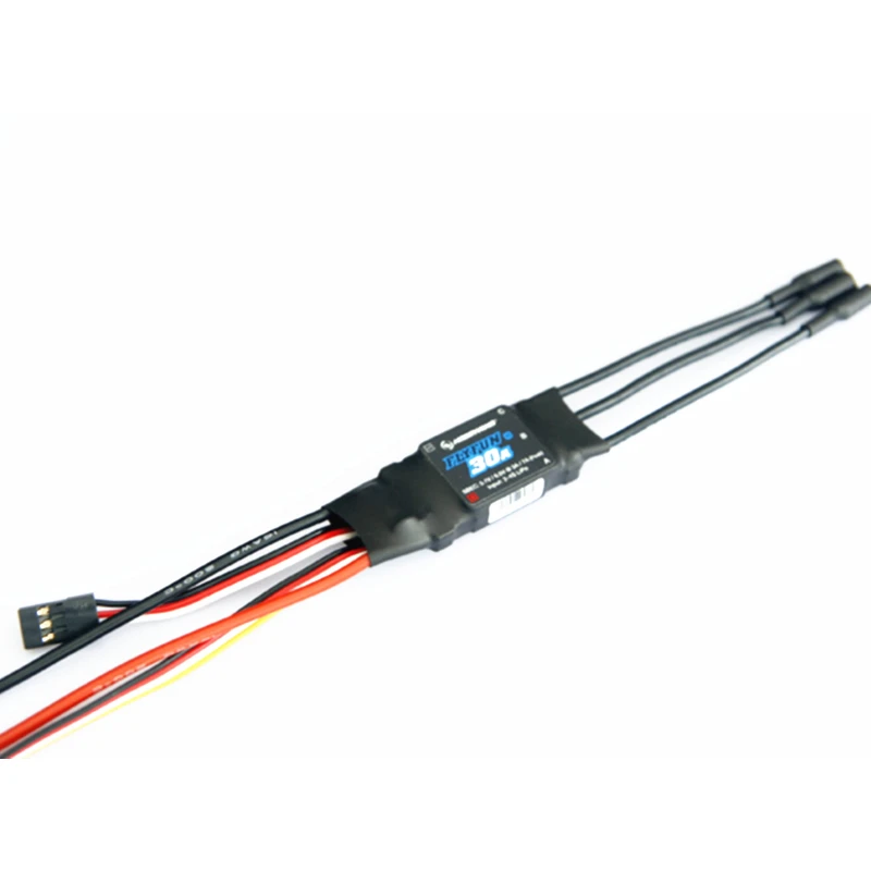 Электрический регулятор скорости Hobbywing FlyFun 30A V5 2-4S / 40A 3-6S LiPo ESC w/ BEC программируемый