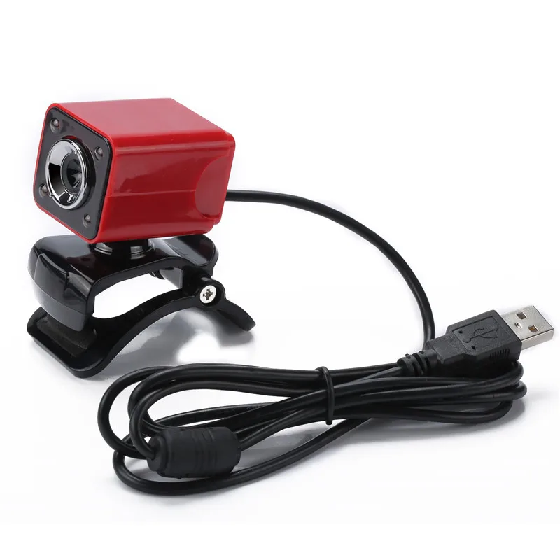 USB 2 0 веб камера Эра высокой четкости HD 12 м пиксель 4 Светодиодный свет