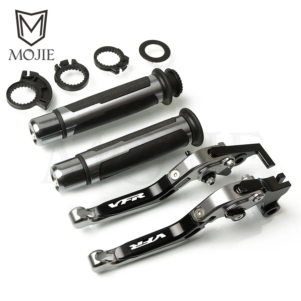 Black Titanium Для Honda VFR800 Fi W1 VFR 800 1998-2001 1999 2000 МОТОЦИКЛ ЧПУ Регулируемая Складная расширение тормозной рычаг сцепления ручками - Цвет: Black Titanium