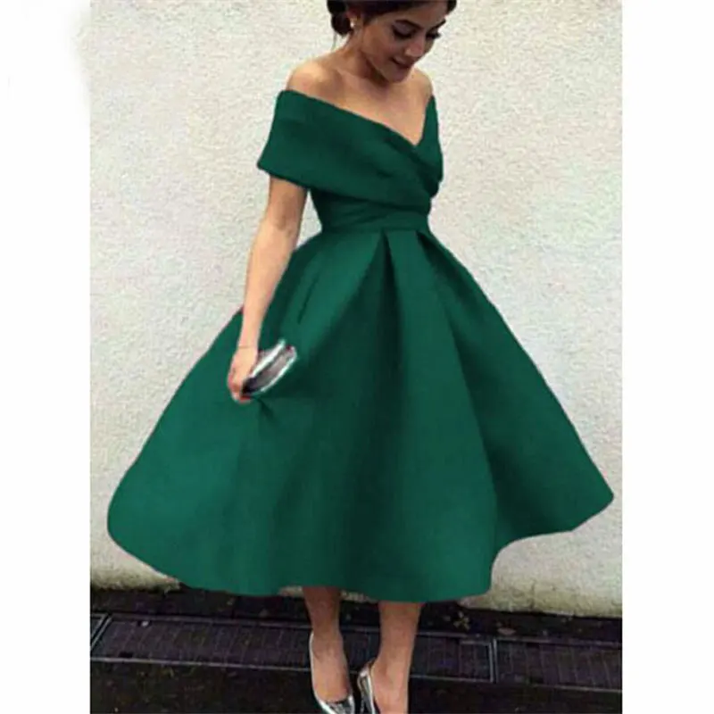 Новое поступление, вечерние платья для выпускного вечера, vestido de noiva sereia, платье с горловиной лодочка, robe de soiree, вечерние разноцветные Сатиновые плиссированные платья - Цвет: same as picture