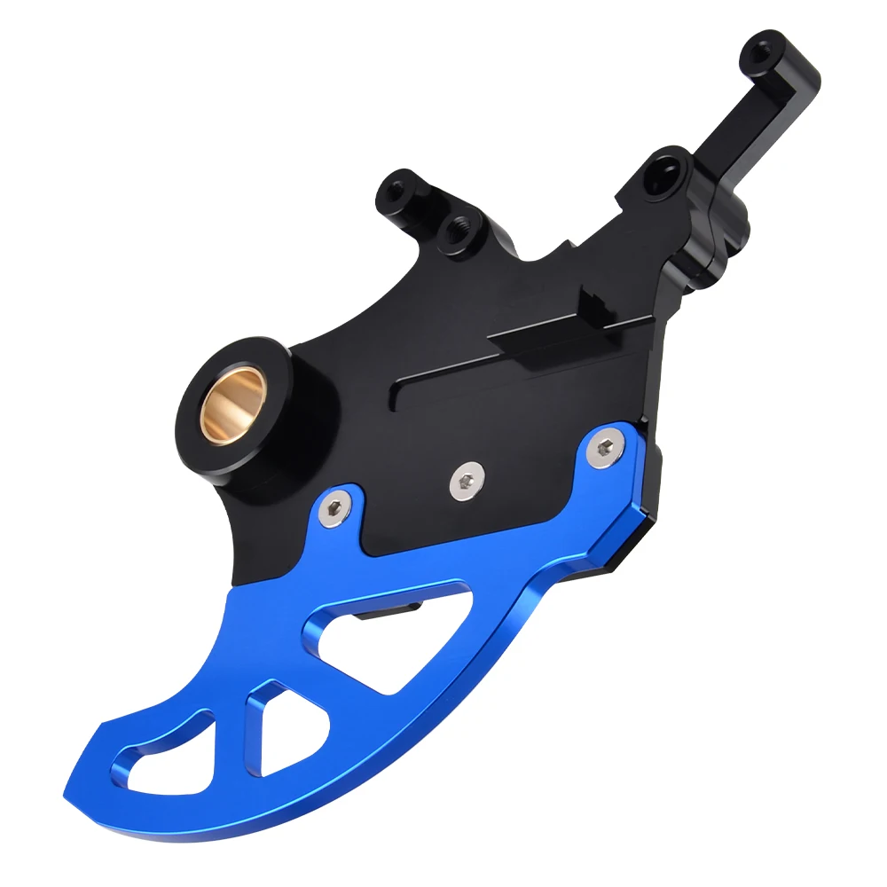 Мотоцикл Тормозного диска гвардии протектор для Yamaha WR250 WR250F WR250R WR250X WR450X YZ125 YZ250 YZ250F YZ250FX YZ450F - Цвет: Blue and Blue