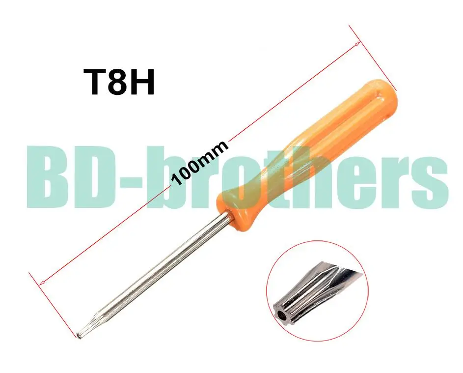 3x100 мм Отвертка Phillips Slotted T3 T4 T5 T6 T7 T8 T8H для Xbox360 T10 T10H три крыла с отверстиями