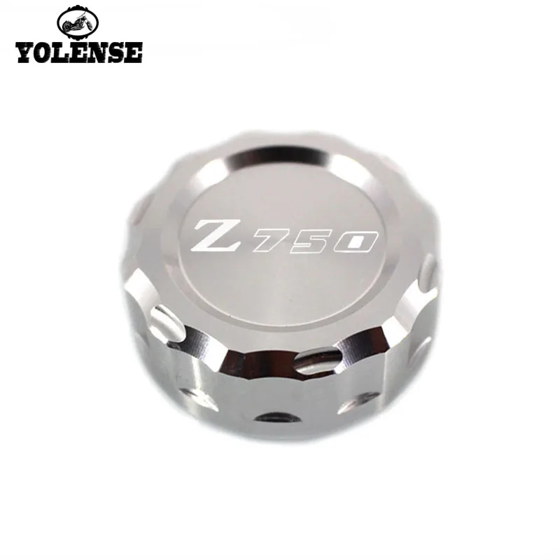 Для Kawasaki Z750 Z 750 2007- 2008 2009 2010 2011 2012 Аксессуары для мотоциклов с ЧПУ Алюминий задний тормоз Крышка Резервуара шапки