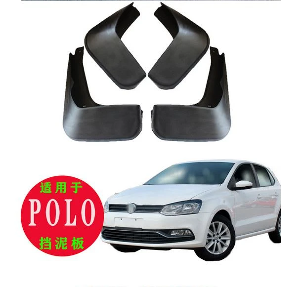 4 шт. специальные Брызговики для Volkswagen GOLF POLO 2011 2014 Автомобильные брызговики