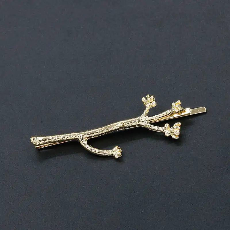 3 Vintage Tree Branch Hair Clip Gold Silver Color Hairpin Girls Women Hair Accessories Headwear Hairgrips - Цвет: 3
