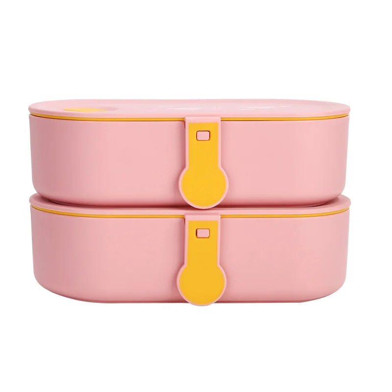 Микроволновая коробка для обеда портативная герметичная школьных бенто