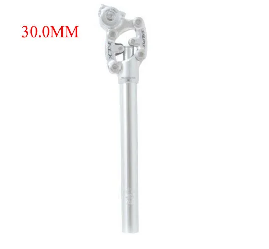 white 30.0mm Suntour NCX амортизационная вилка/подседельный стойка сидения для горного велосипеда 27,2/30,0/30,4/30,9/31,6 мм* 350 мм mtb подседельные штыри черный, серебристый цвет - Color: white 30.0mm