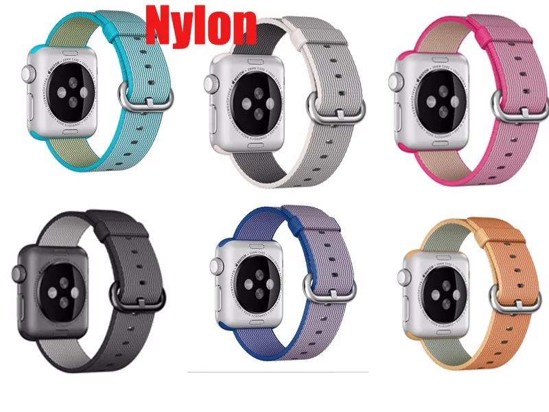 Серия 5/4/3/2/1 тканые Повседневное Спортивная петля для наручных часов Apple Watch, нейлоновый ремешок для наручных часов iwatch, wrsitband 38 мм 42 мм 40 мм 44 мм