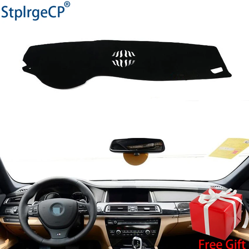 

for BMW 7series 2009 2010 2011 2012-2014 dashboard mat Protective pad Shade Cushion Pad interior sticker car styling accessories