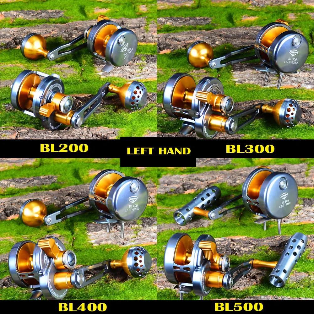 Катушка для троллинга PROBEROS алюминиевая Рыболовная катушка серии 200 500 с ЧПУ