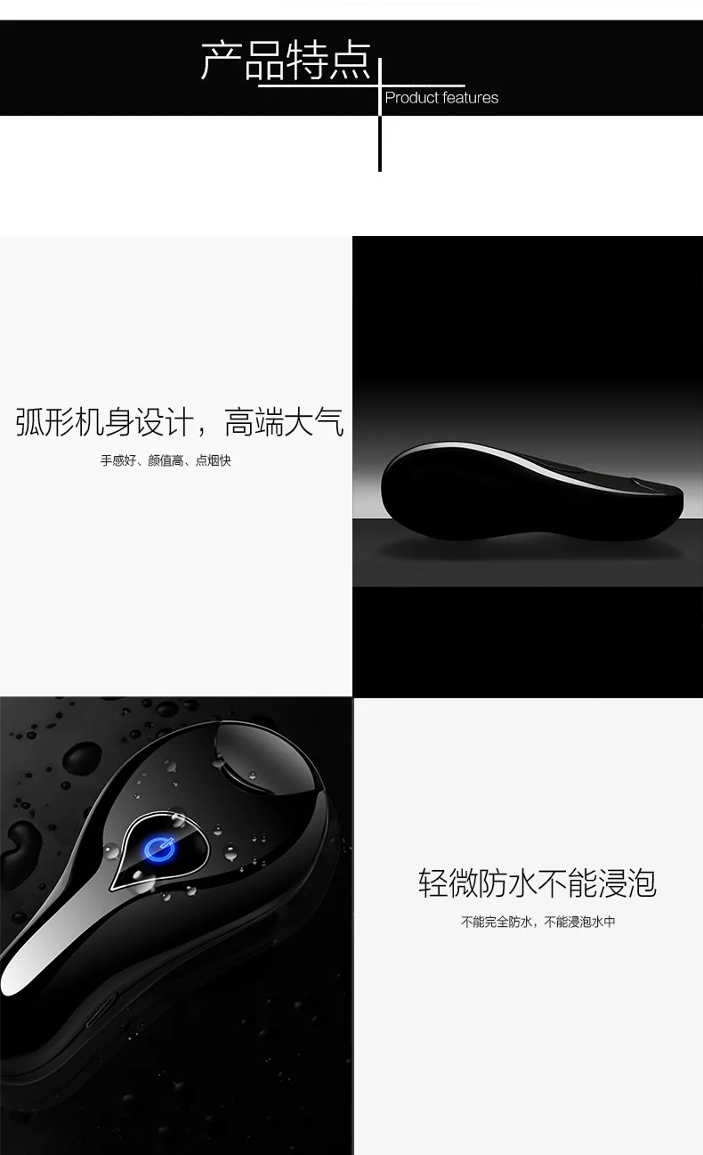 Новая usb зарядка сенсорная Зажигалка металлическая электронная плазменная ветрозащитная пульсирующая с двойной дугой сигареты зажигалки