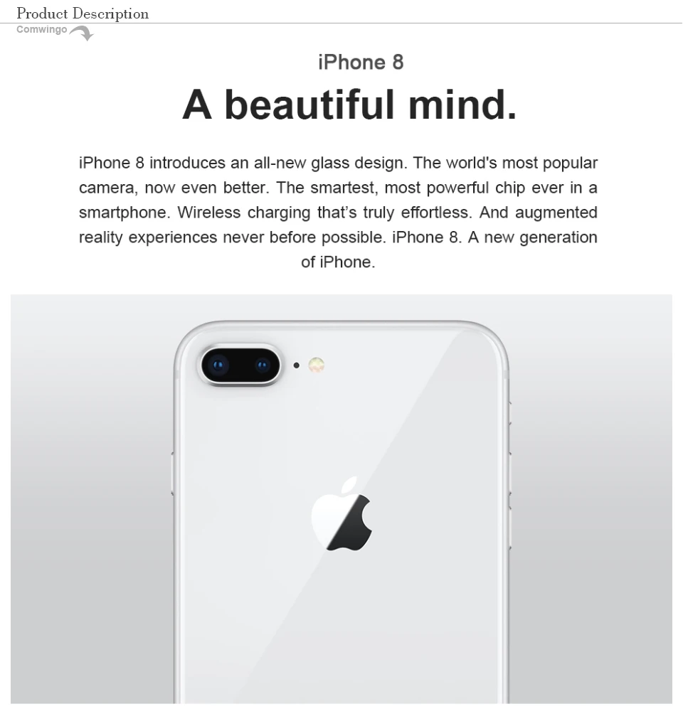 Apple iPhone 8 1821 мАч 2 Гб ОЗУ 64 Гб/256 ГБ LTE 4,7 МП камера "дюймовый Apple отпечаток пальца шестиядерный IOS 3D Touch ID