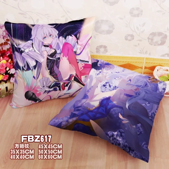 

MmiHoYo Japanese Anime Home Textile Two sided Square Throw Pillow Cover Cases