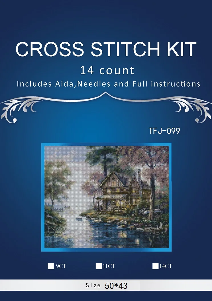 

Полка с дикими животными, изысканное рукоделие, вышивка, наборы для вышивки крестиком DMC, 14CT, без принтов, домашний декор, искусство стен