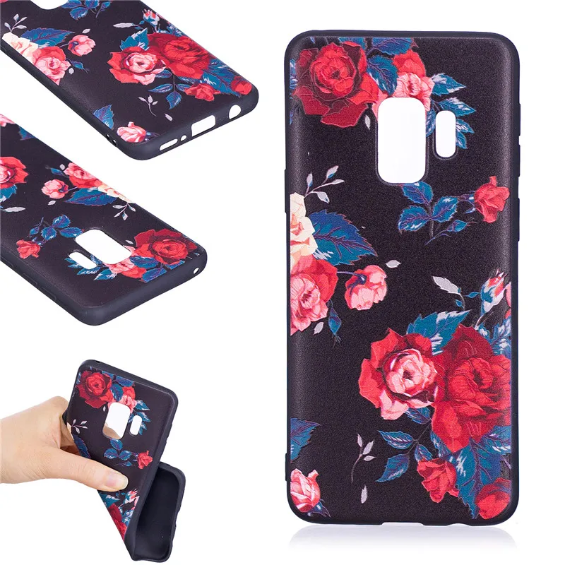 Силиконовый чехол Wekays для Samsung Galaxy S9 Plus милый мультяшный 3D с совами бабочками