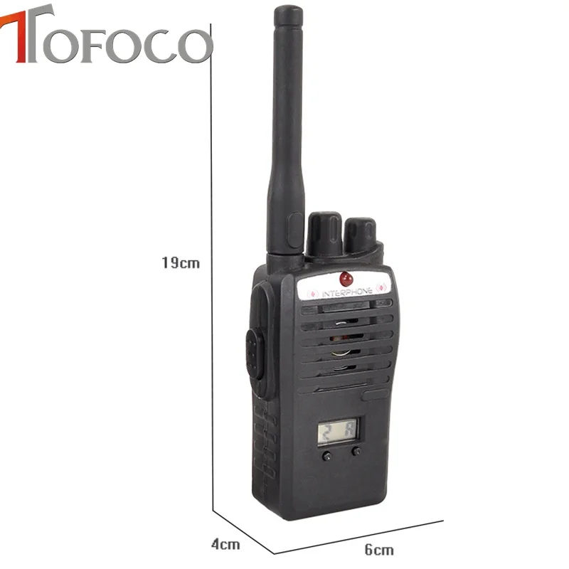 TOFOCO пара Беспроводная рация радио Интерком игра Развивающие игрушки для детей