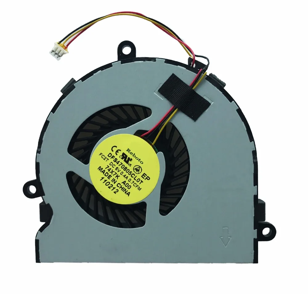 Новый охлаждающий вентилятор для ноутбука совместимый с DELL 15R 3521 5521 DFS470805CL0T FC2T DC5V