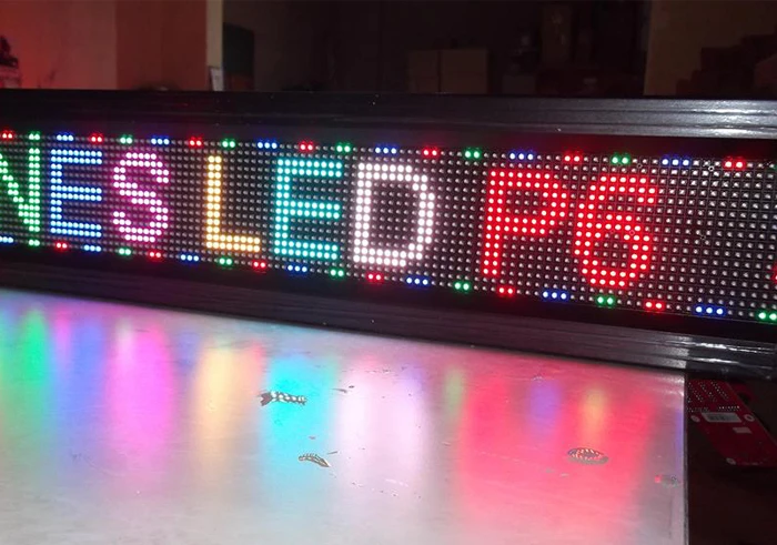 Сканирующий цветной светодиодный модуль kaler для помещений P6 1/16 RGB 384*192 мм 64*32