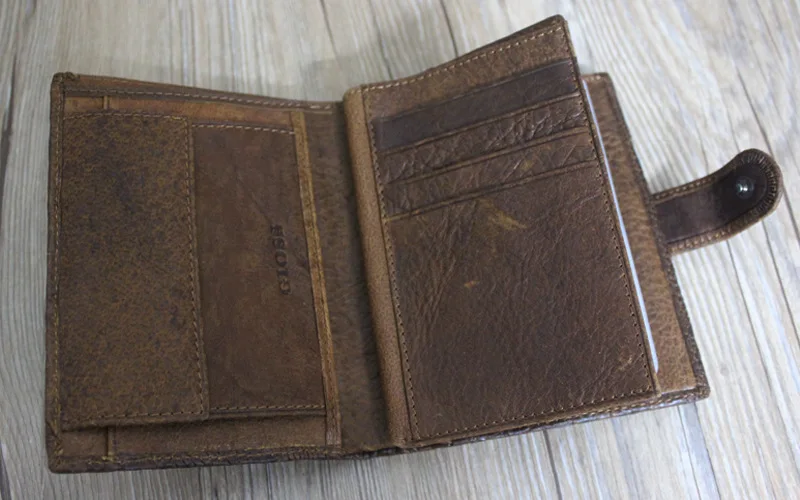 3122 особенный мужской короткий кошелек из кожи крокодила тисненый кожаный | Багаж