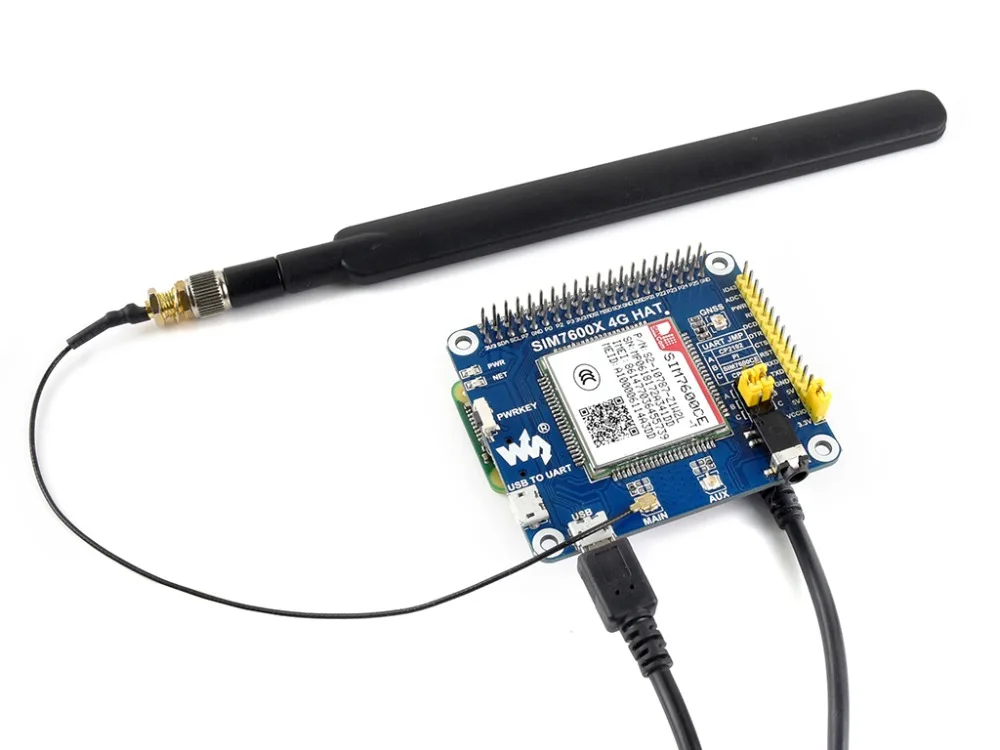 Waveshare 4G/3G/2G/GSM/GPRS/GNSS шляпа для Raspberry Pi на основе Φ 4G/3G/2G коммуникация и модуль