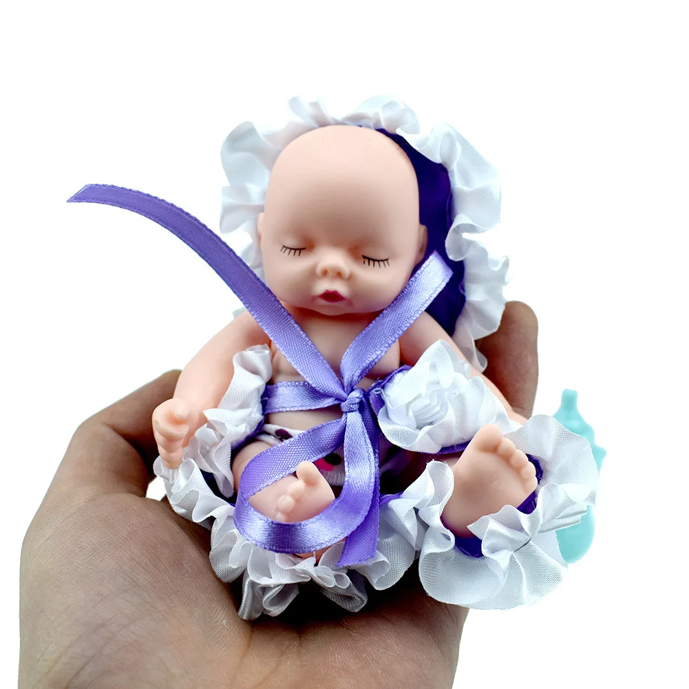 

Novelty Mini Imitation Pocket Sleeping Baby Dolls Ball Toy for Kid Girl Gift