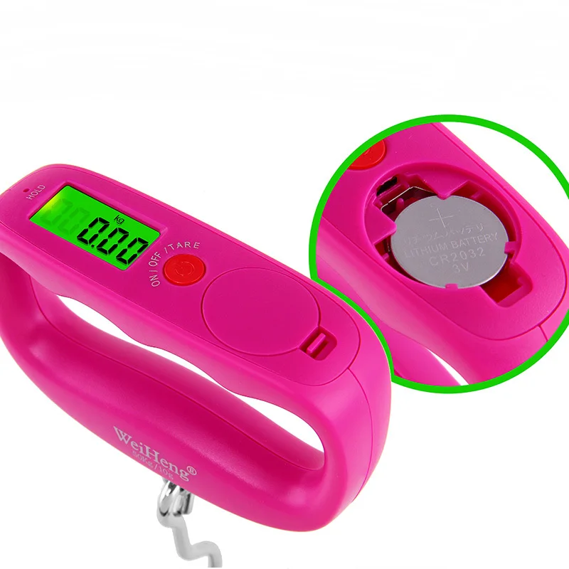 2021 Новый вайхэнг электронный безмен карман ЖК-дисплей цифровые весы ручной