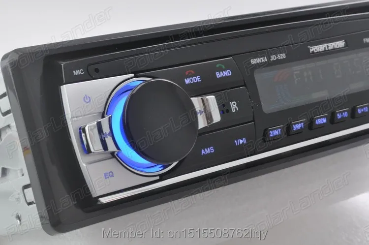 Автомобильный Радио стерео плеер Bluetooth AUX-IN MP3 FM/USB/1 Din/дистанционное управление автомобильный аудио авто MP3 плеер в тире в один din Размер
