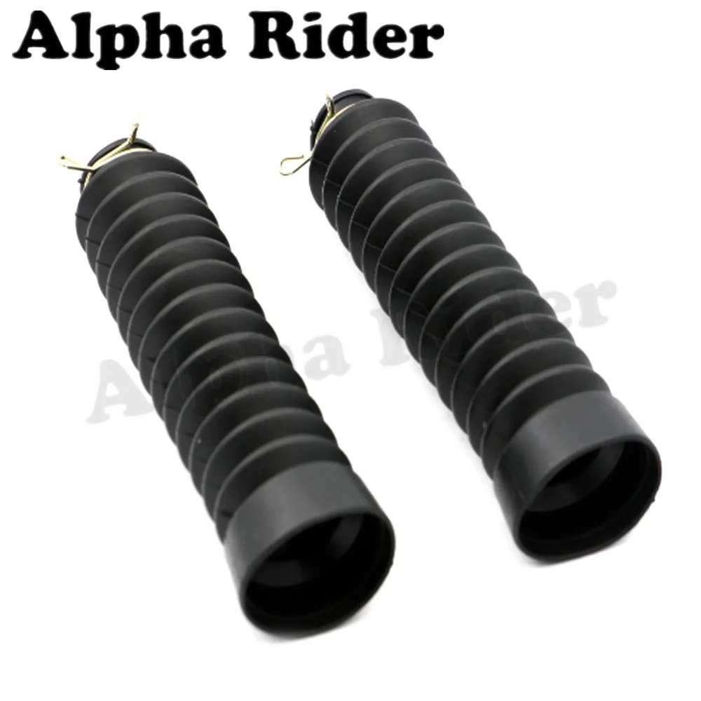 

Motorcycle Bicycle Rubber Fork Boots Set Dust Cover Gaiters Gators for Honda Kawasaki Suzuki Yamaha YBR125 JYM125 Pit Dirt Bikes