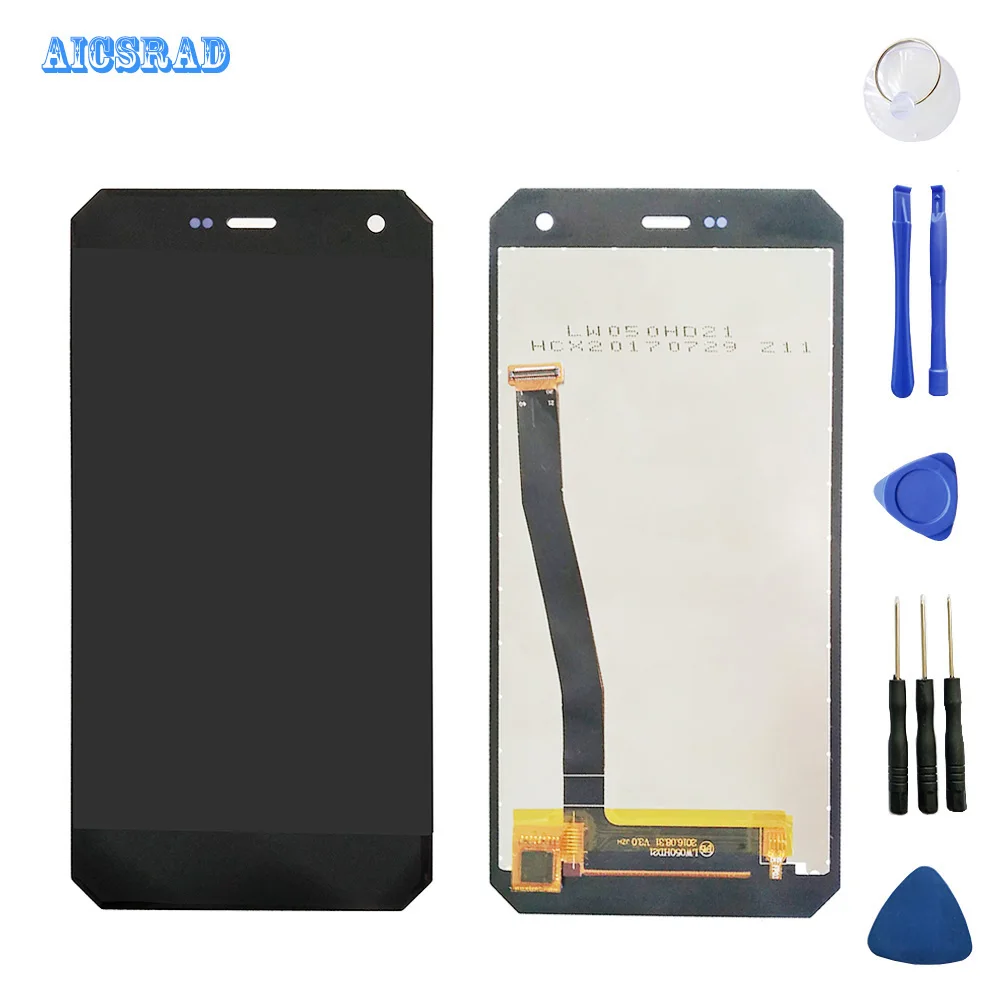 AICSRAD оригинальный новый для 5 &quotдюймовый NOMU S10 ЖК дисплей + сенсорный экран