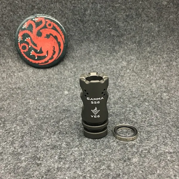VG6 G Полностью Металлическая 14 мм CCW нить отрицательная гамма EPSILON 556 VG6 Flash Hider для страйкбола Gen9 J9 водный гель шар бластер AEG - Цвет: VG6 G